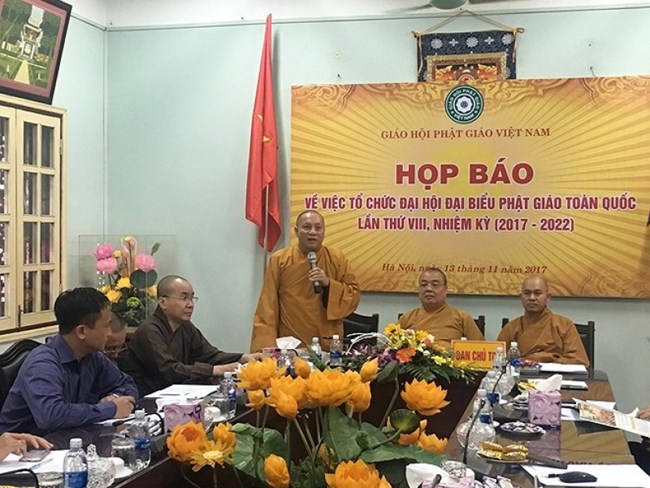 Đại hội Phật giáo toàn quốc lần thứ 8: Trí tuệ - Kỉ cương - Hội nhập - Phát triển (21/11/2017)